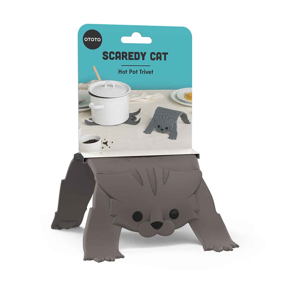 תחתית לסיר חתול Scaredy Cat - Image 6