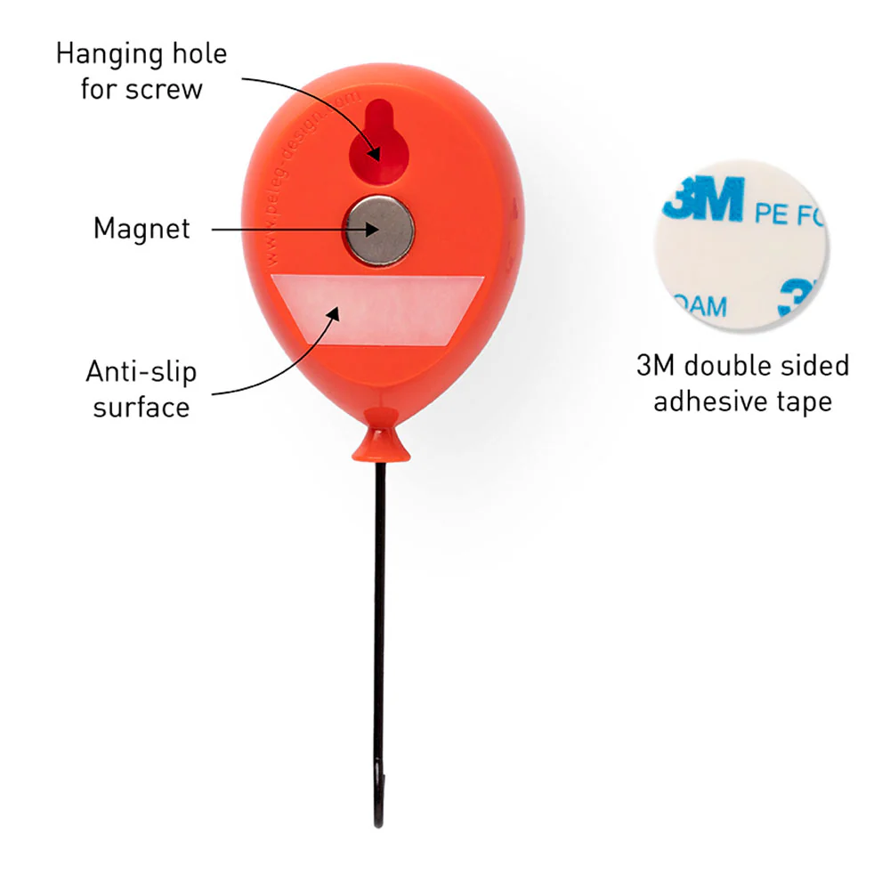 סט 3 מתלי מפתחות Balloongers - Image 7
