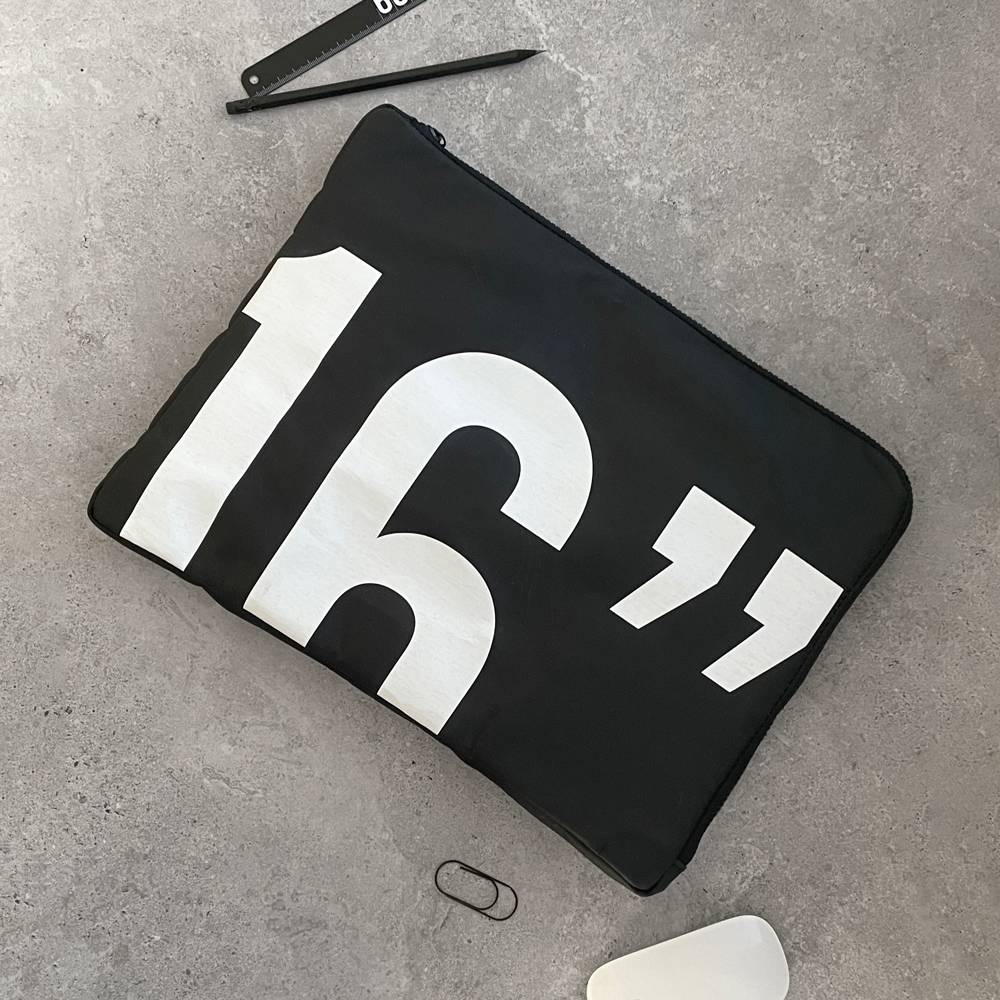 נרתיק למחשב נייד 16" - שחור - Image 3