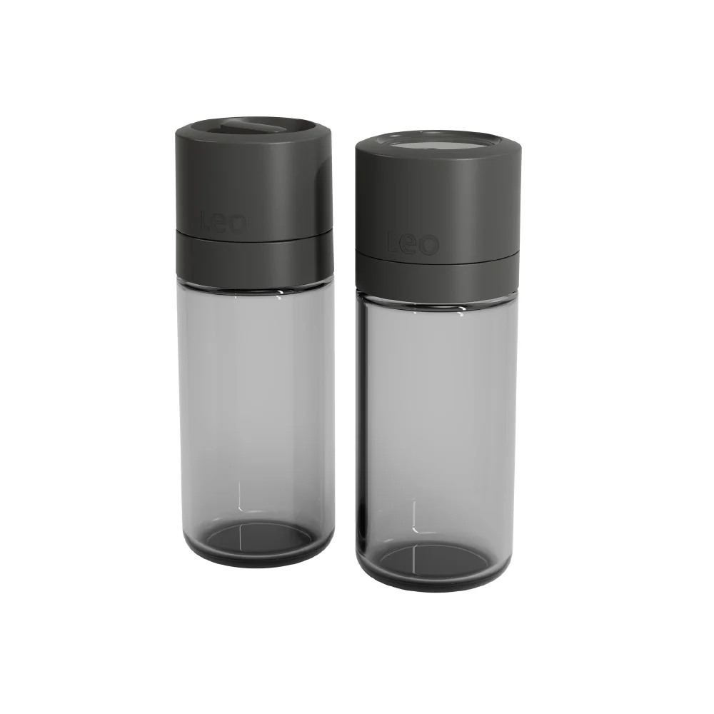 סט מלחיה ומטחנת פלפל Balance Carbon