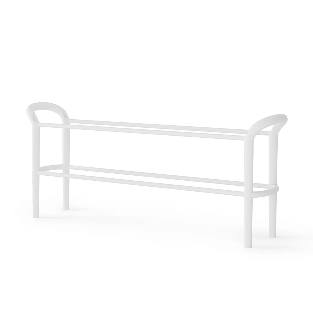מעמד נעליים 2 קומות SHOESTACK לבן - Image 4