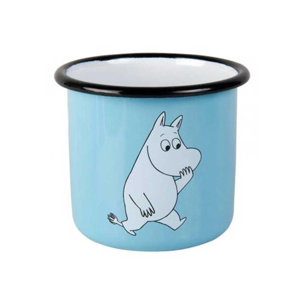 ספל אמייל Moomin Retro, light blue M - Image 3