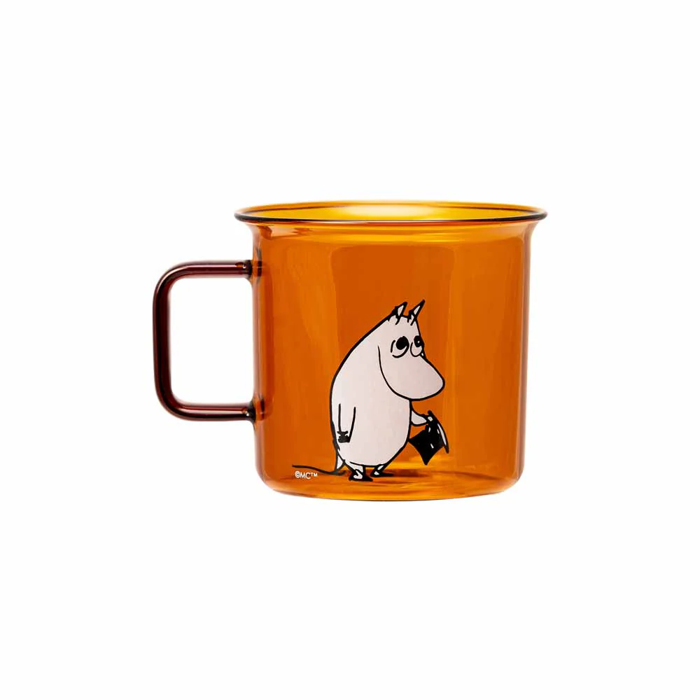 ספל זכוכית Moominpappa כתום - Image 9