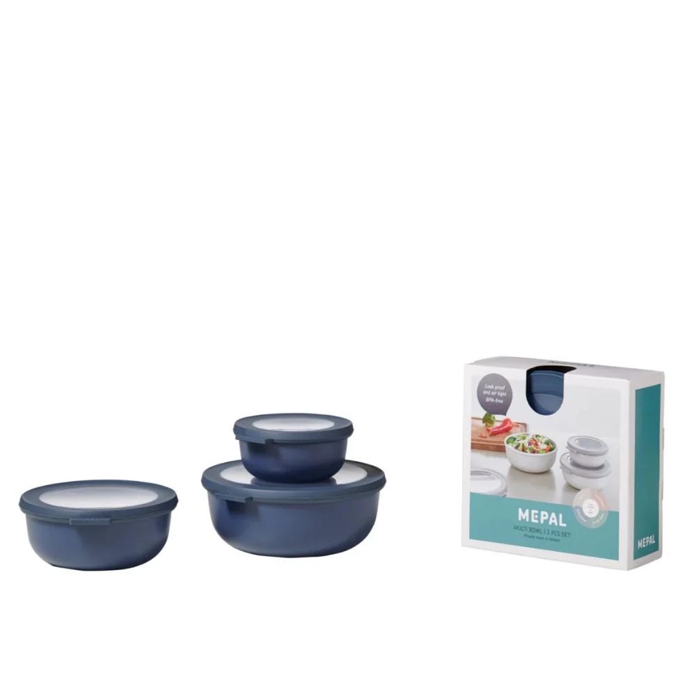 סט 3 קערות אחסון CIRQULA M כחול - Image 6