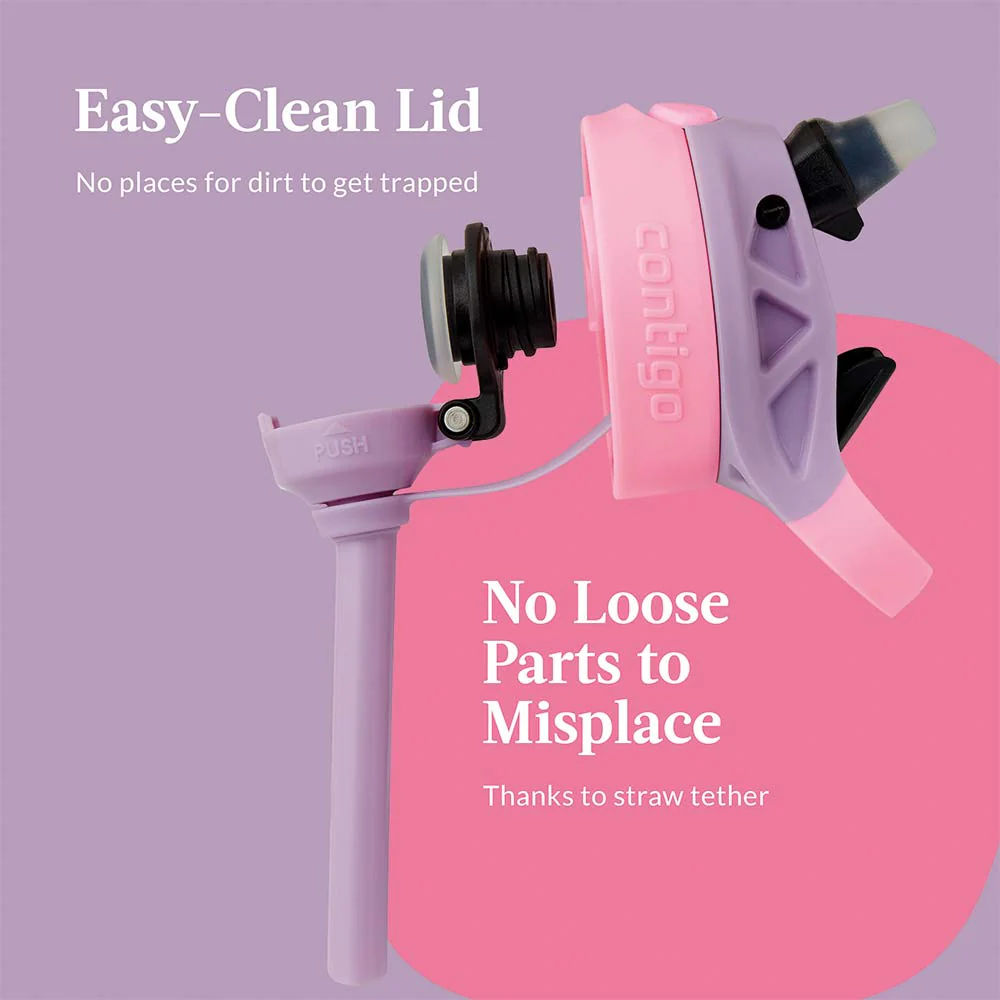 בקבוק ילדים CLEANABLE חד קרן 420 מ"ל - Image 6