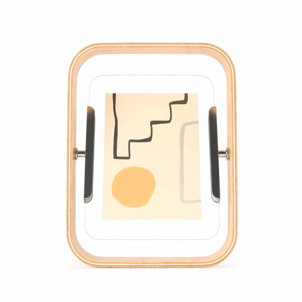 מסגרת עומדת 4X6 Bellwood עץ טבעי - Image 4