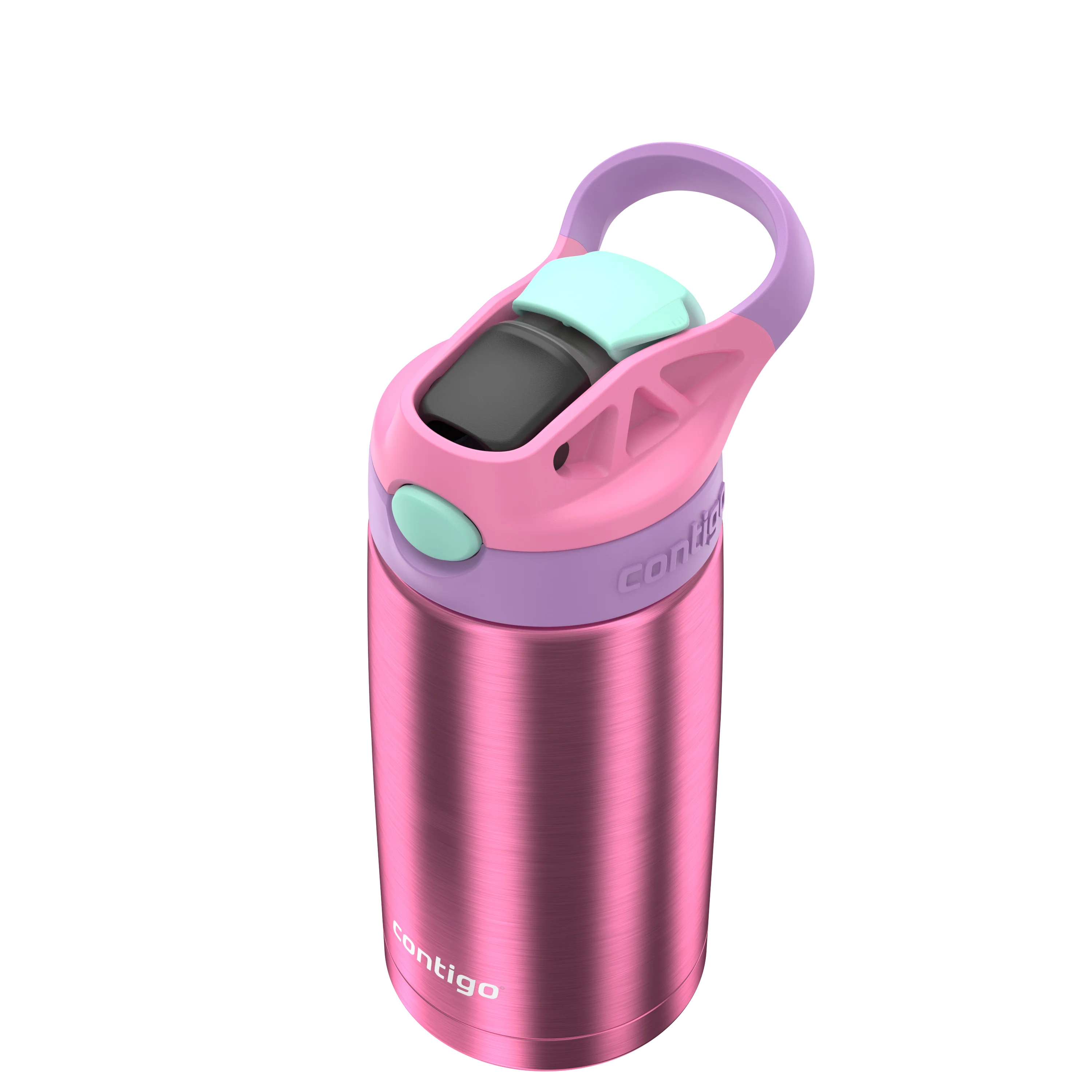 בקבוק מתכת ילדים CLEANABLE ורוד כהה 385 מ"ל - Image 2
