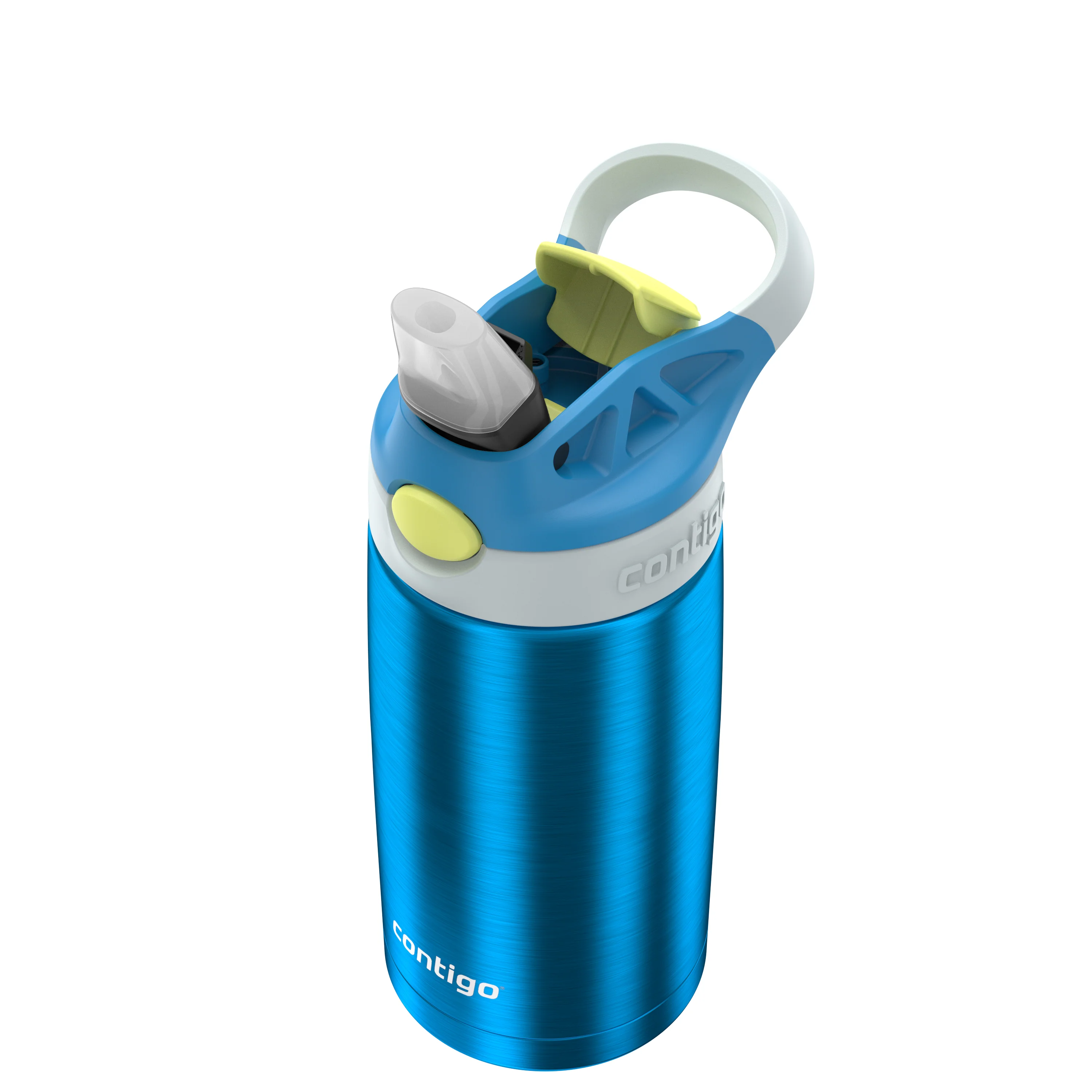 בקבוק מתכת ילדים CLEANABLE כחול 385 מ"ל - Image 2