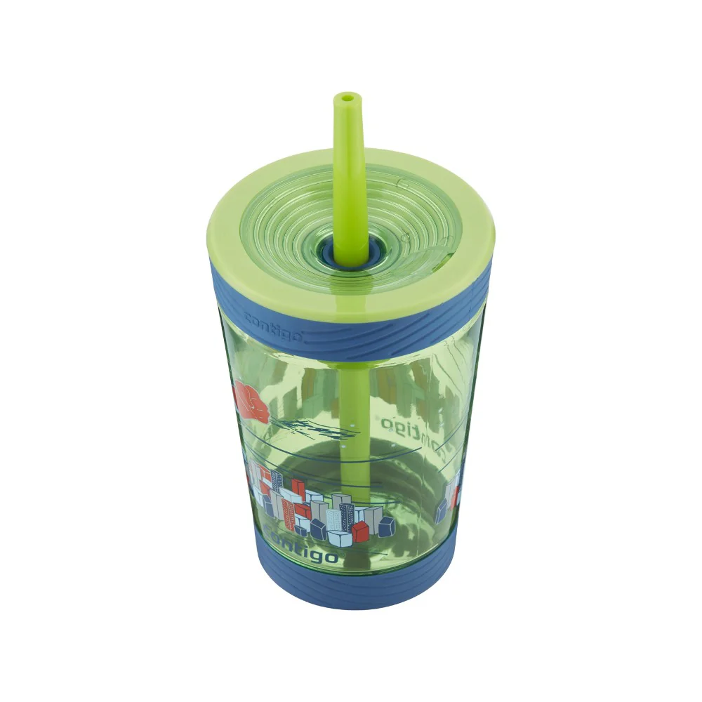 כוס עם קש גיבור 420 מ"ל - Image 2