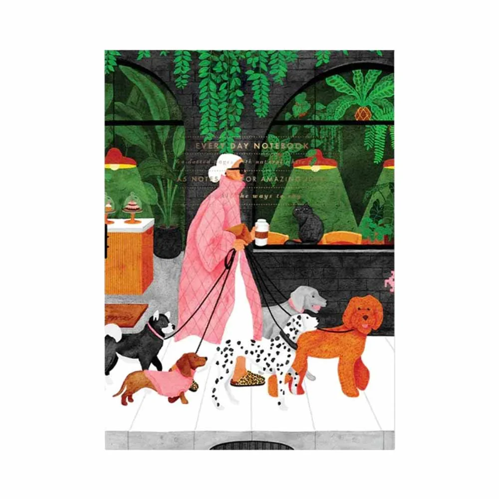 מחברת A5 נקודות Dog Sitter