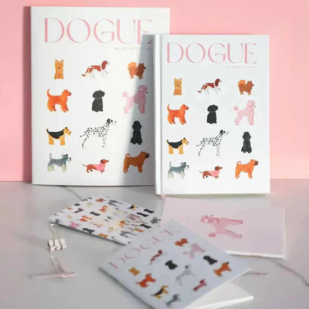 זוג פנקסים חלקים Dogue - Image 2