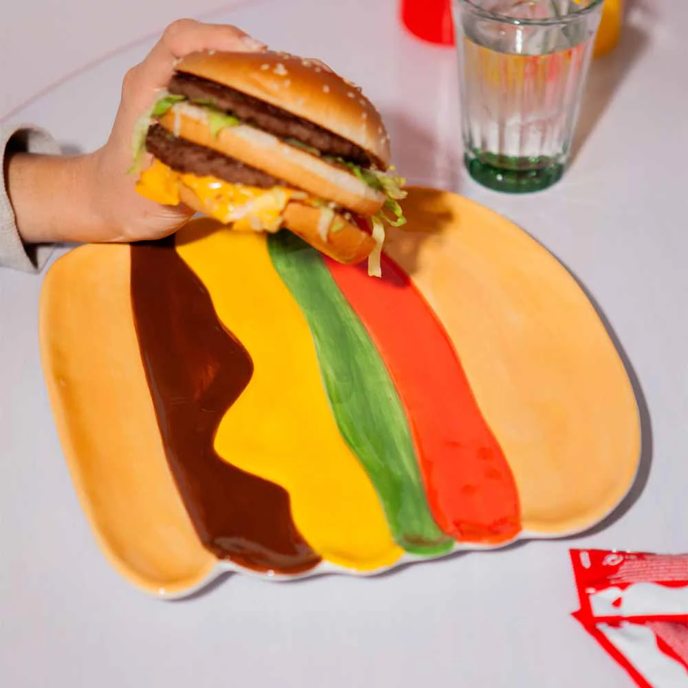 צלחת המבורגר - FAST FOOD - Image 4