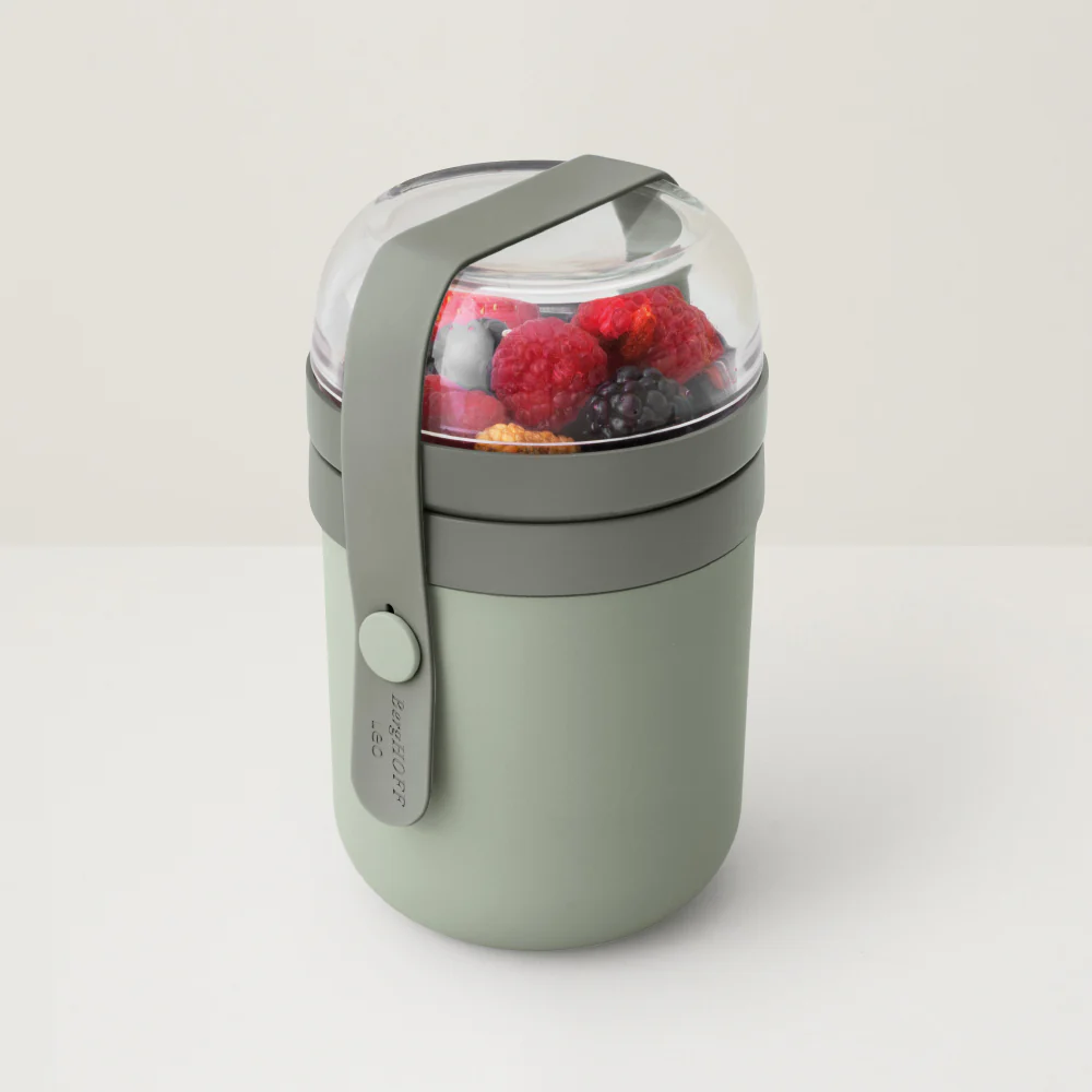 קופסת אוכל מחולקת 2 תאים - Image 6