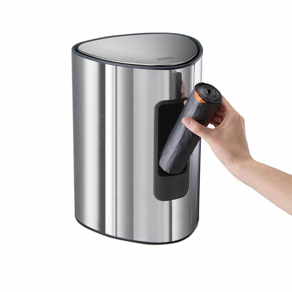פח לשירותים EasyStore Luxe כסוף - Image 10
