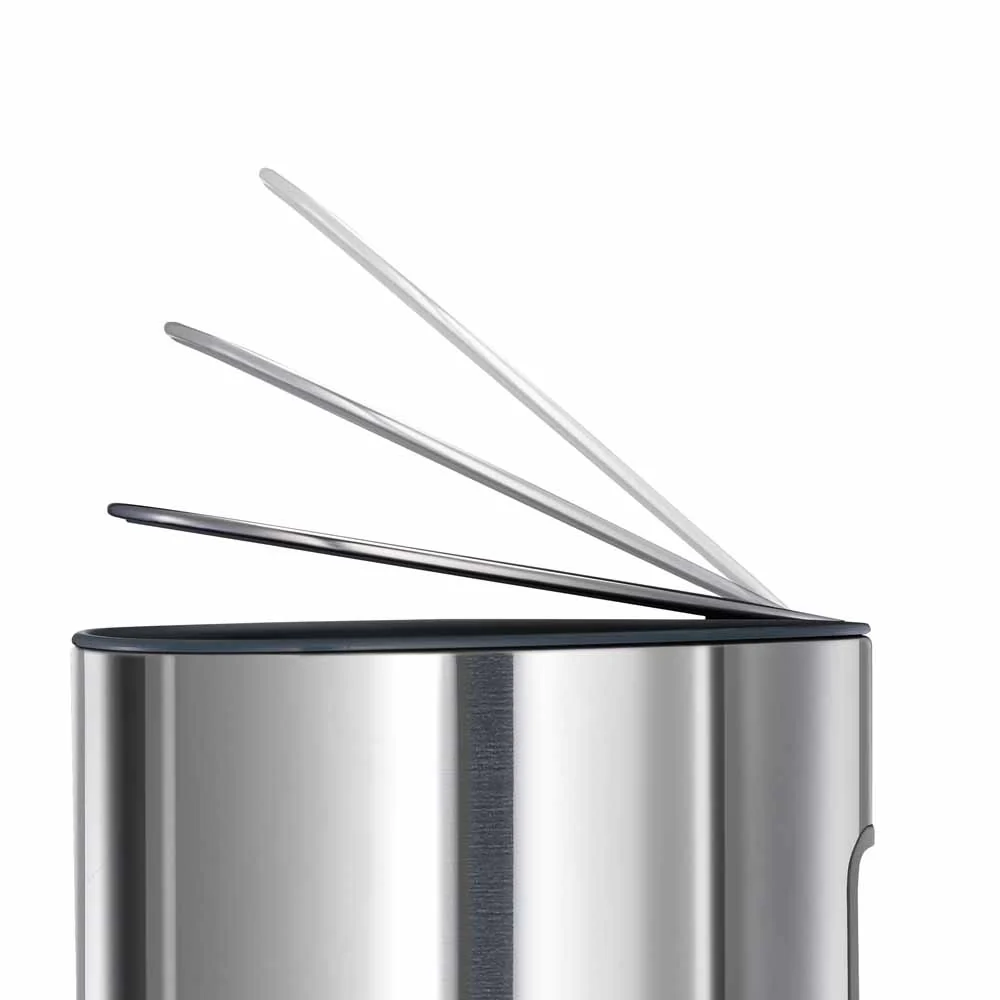 פח לשירותים EasyStore Luxe כסוף - Image 8