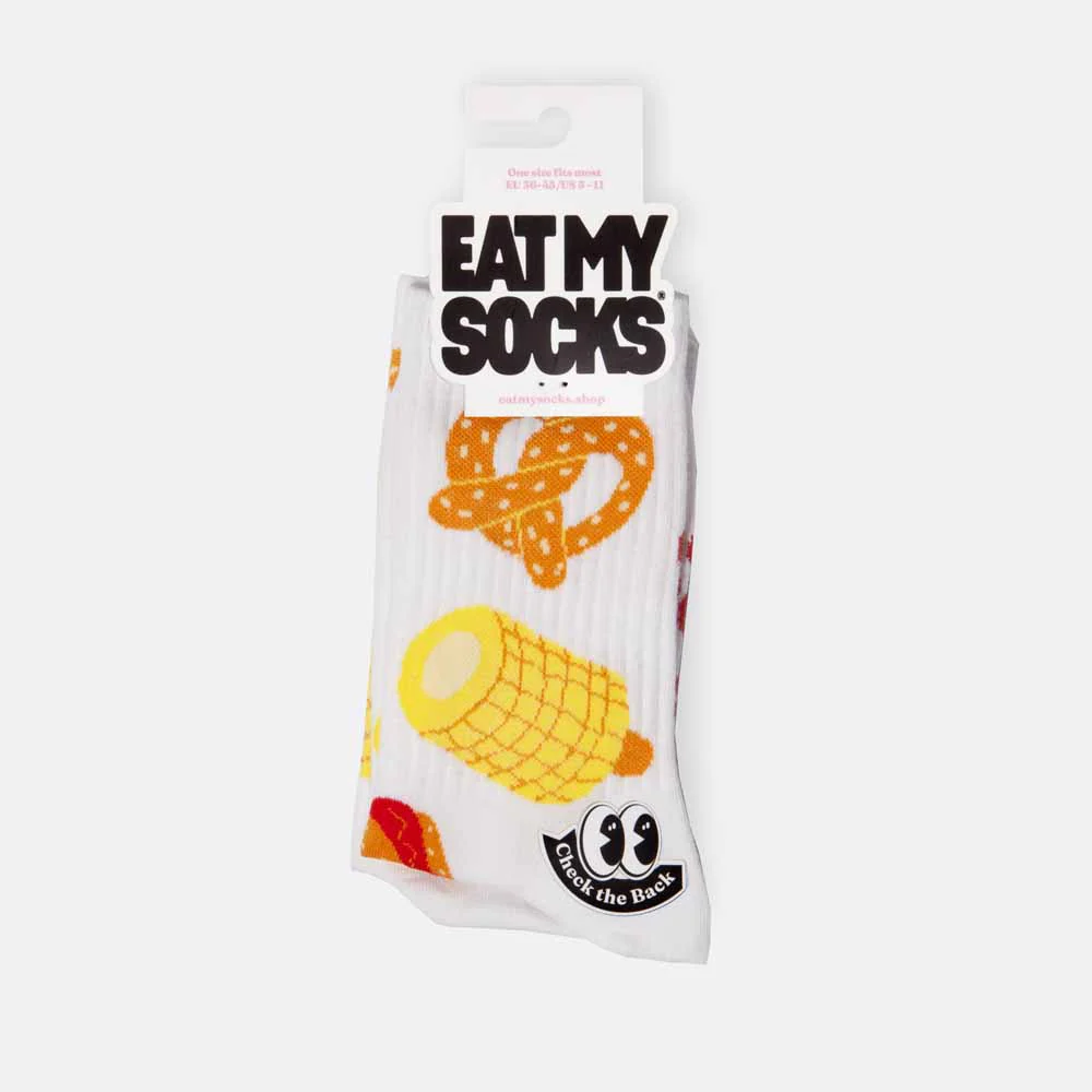 גרביים, FAST FOOD לבן - Image 7