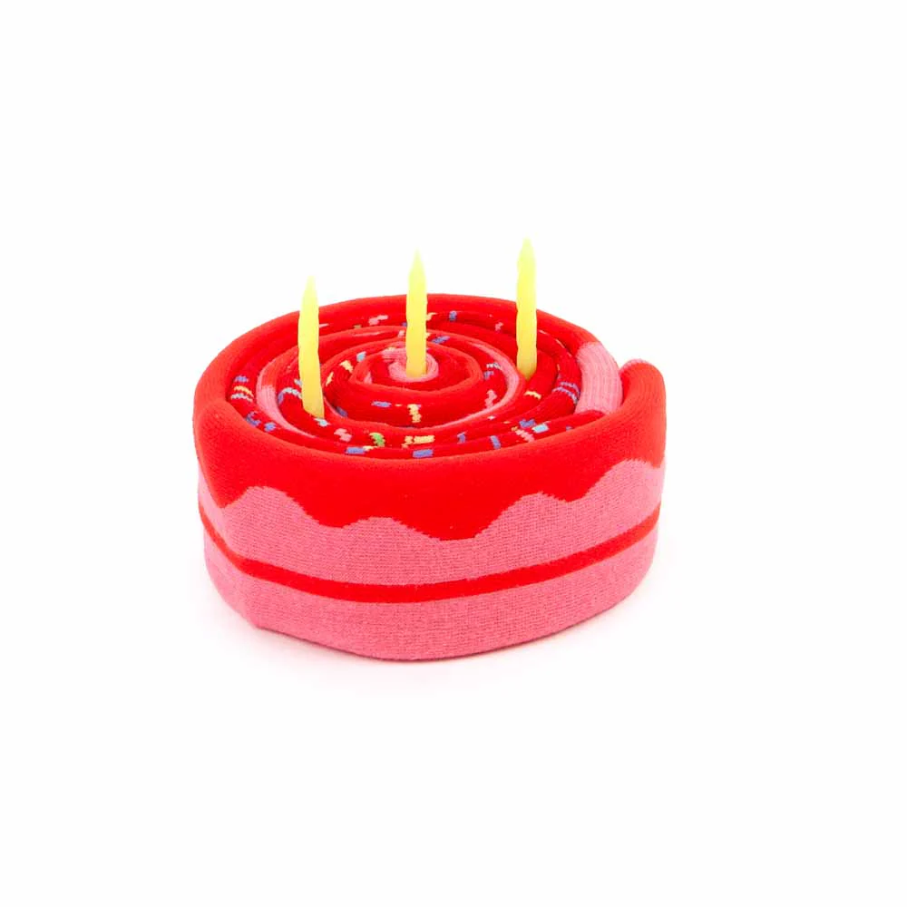 גרביים סט 2 זוגות, עוגת יום הולדת - Image 4