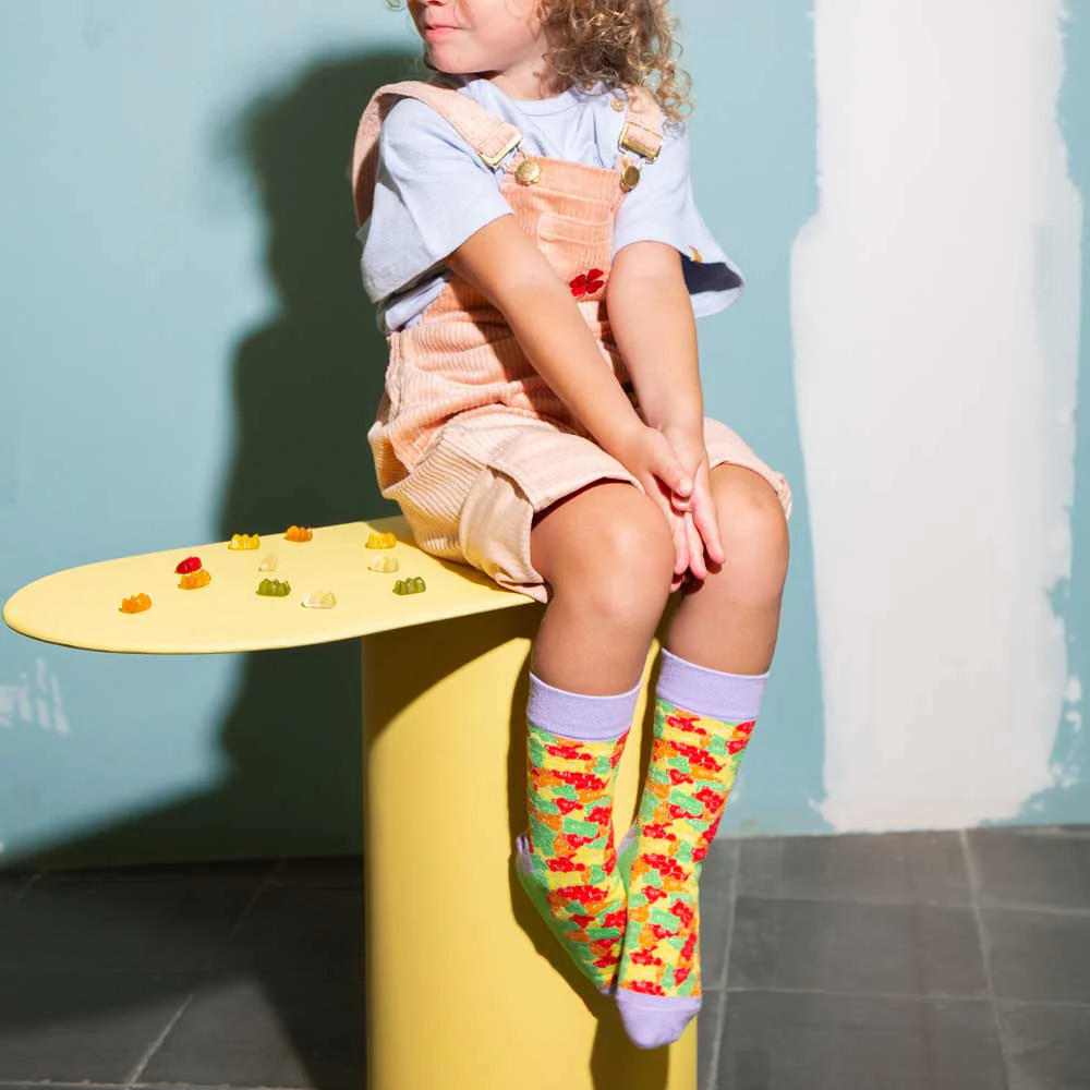 גרביים ילדים, דובוני גומי - Image 7