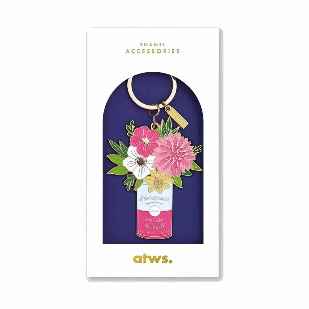 מחזיק מפתחות Flower Can