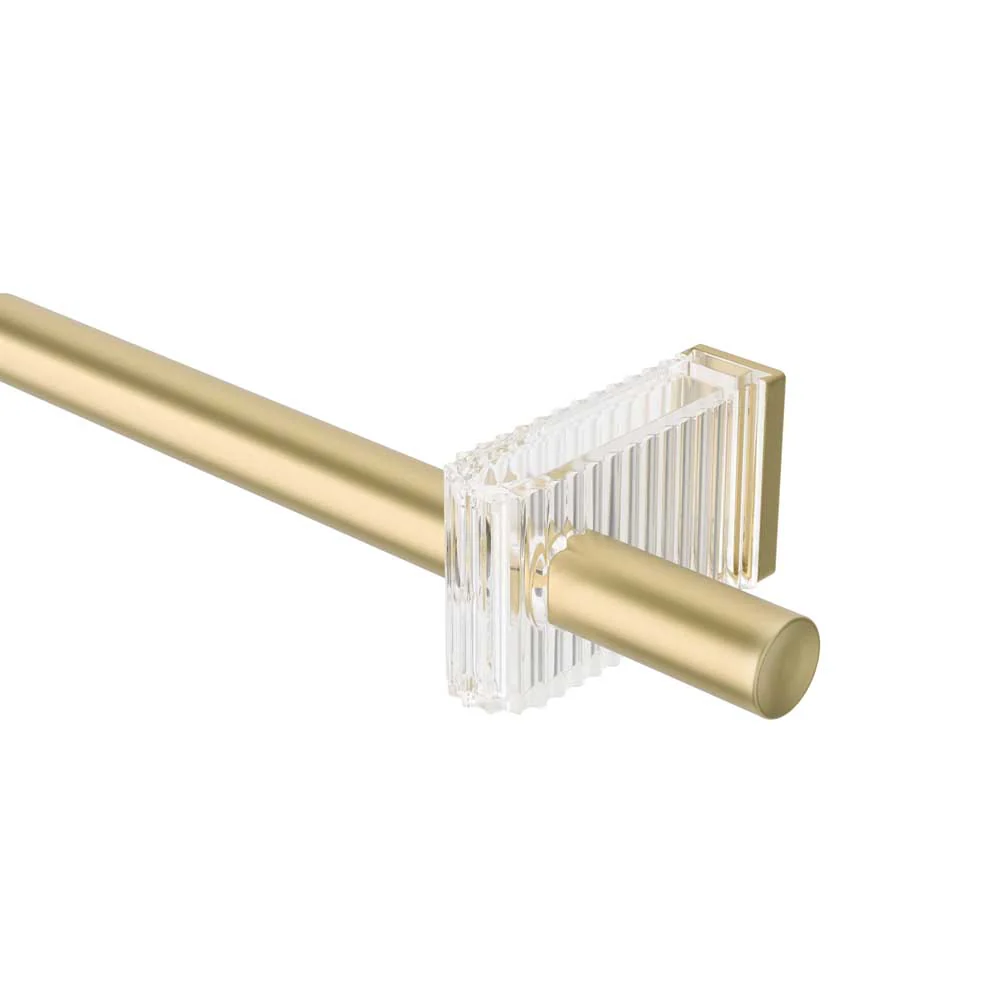 מוט לוילון FLUTE זהב