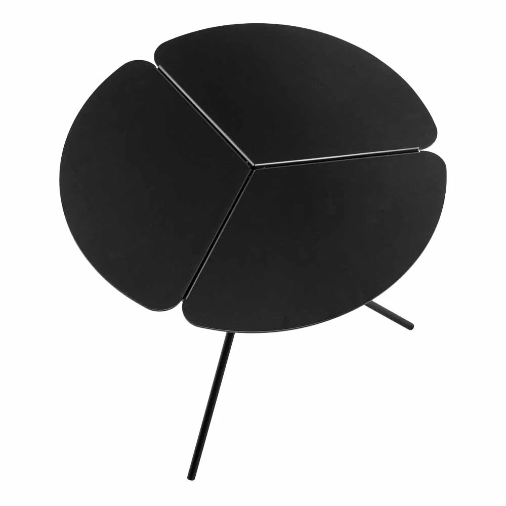 שולחן FOLIA שחור גבוה - Image 4