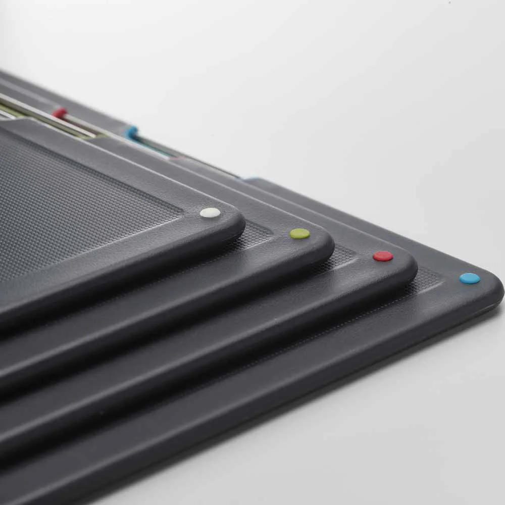 סט 4 קרשי חיתוך FOLIO STEEL כסוף - Image 7