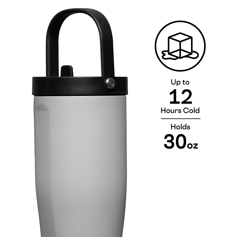 כוס GO CUP XL 890ML אפור בהיר - Image 4
