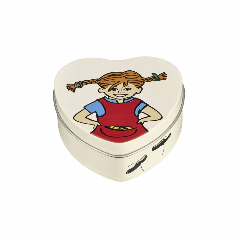 קופסת פח בצורת לב