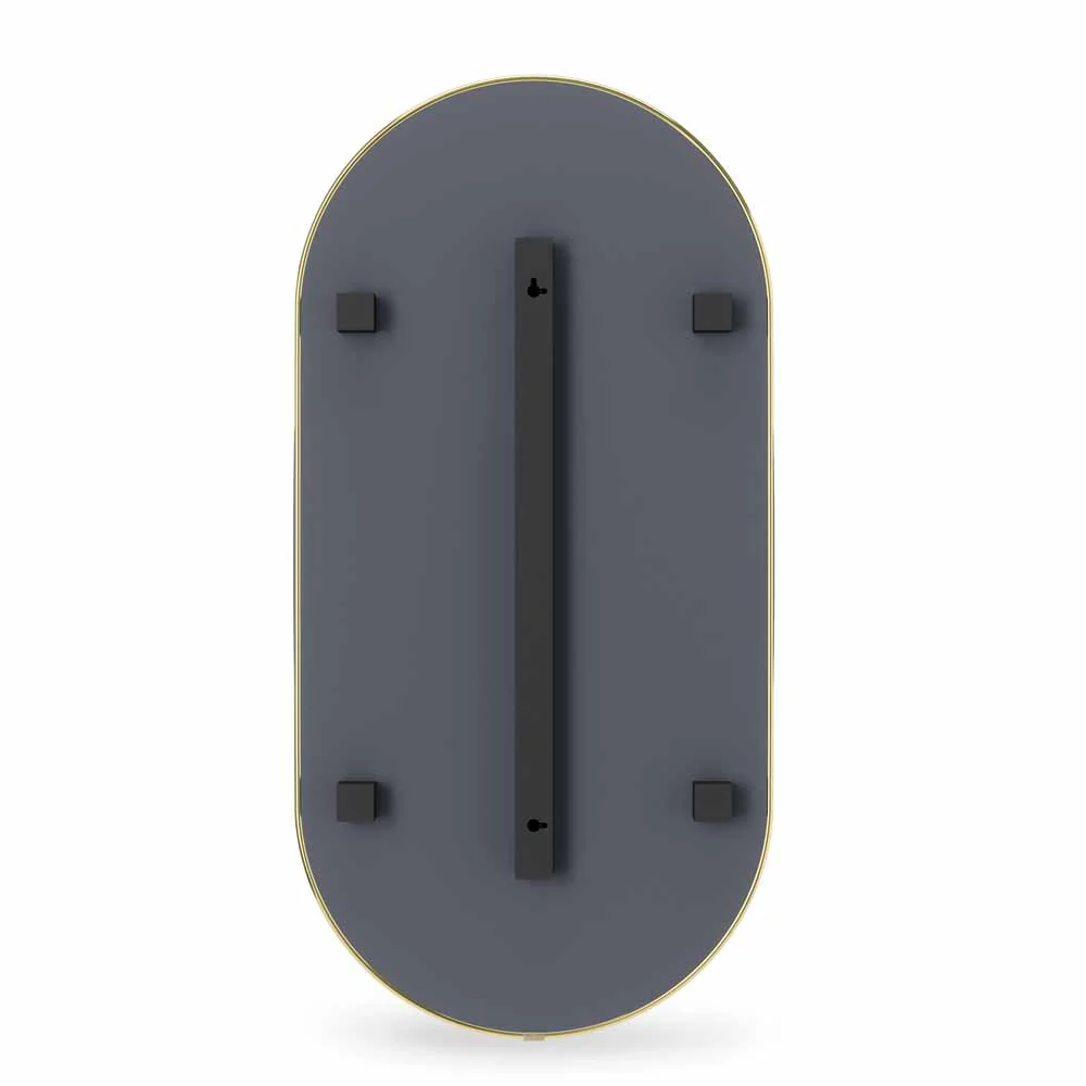 מראה HUBBA קפסולה 45X91 ס"מ זהב - Image 3