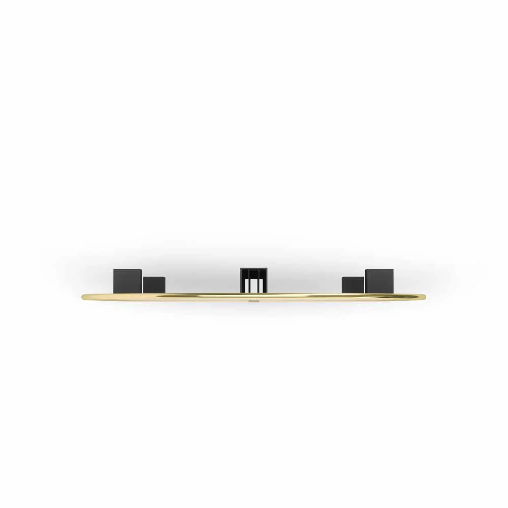 מראה HUBBA קפסולה 45X91 ס"מ זהב - Image 9