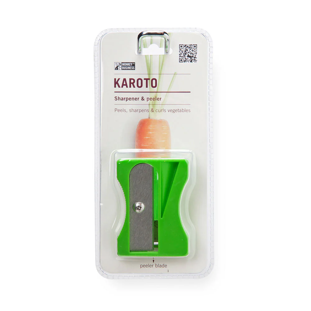 מחדד וקולפן גזר Karoto ירוק - Image 3