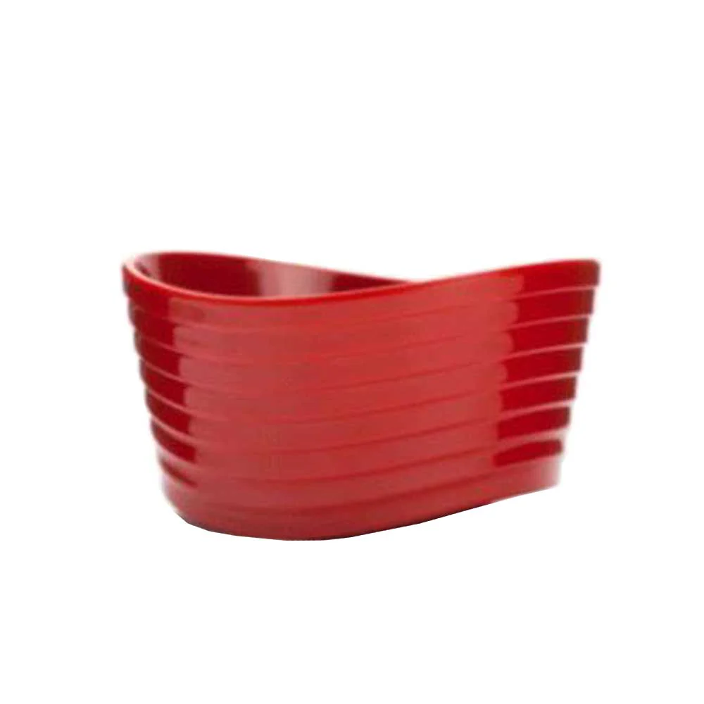 קערה קטנה מתנדנדת אדום - Image 3