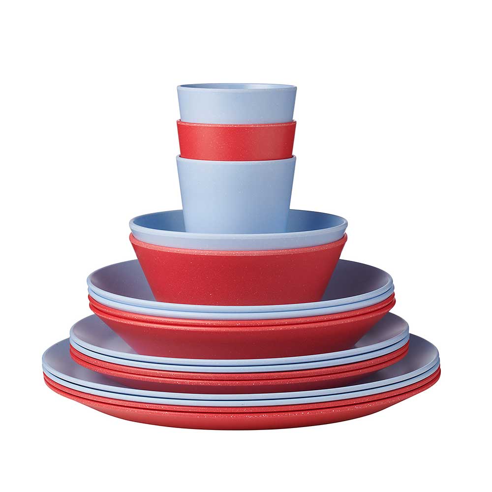 קערת הגשה 600ml BLOOM אדום - Image 2