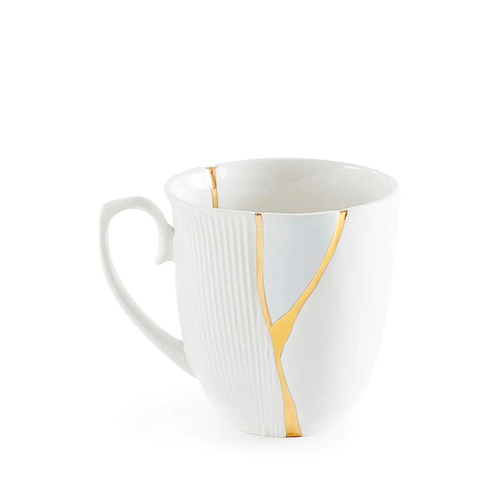 ספל KINTSUGI פרח אדום 9652 - Image 2