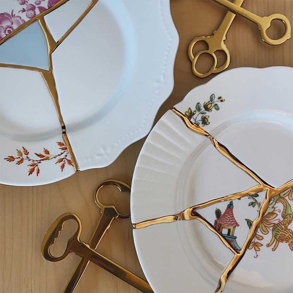 KINTSUGI צלחת פורצלן S - Image 2