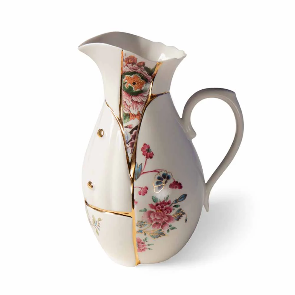 אגרטל פורצלן KINTSUGI