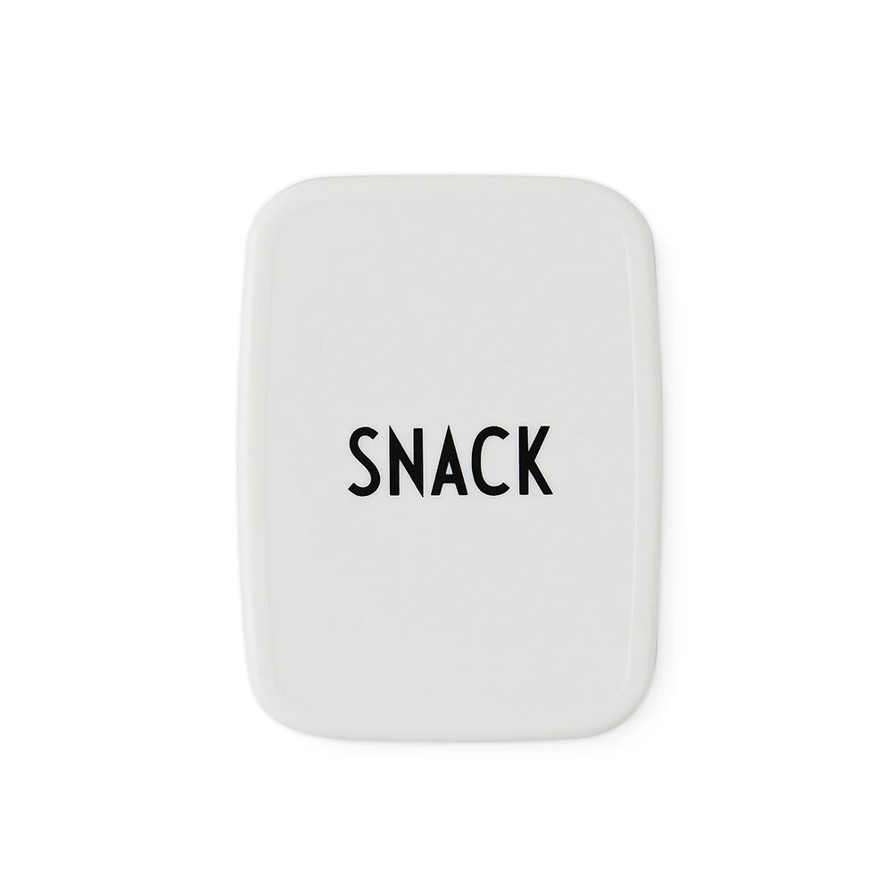 קופסת אוכל SNACK לבן