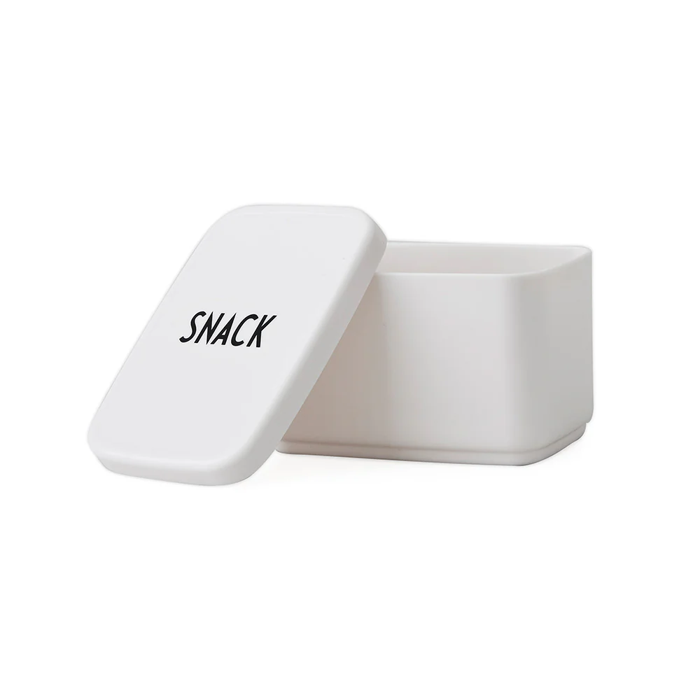 קופסת אוכל SNACK לבן - Image 2