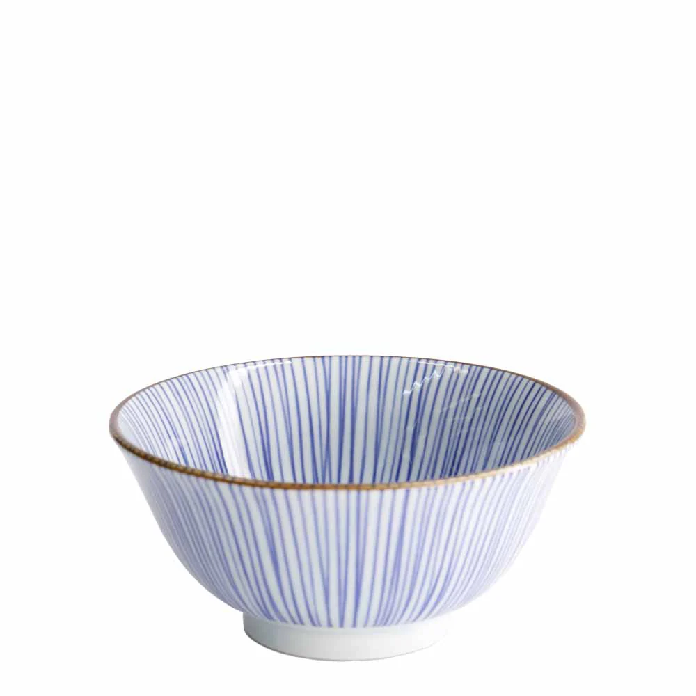 קערת M פסי תכלת 21642