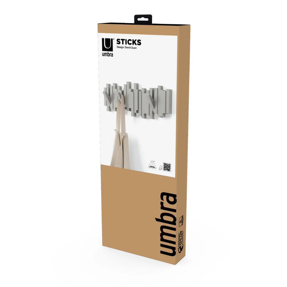 מתלה Sticks אפור ארוך - Image 6