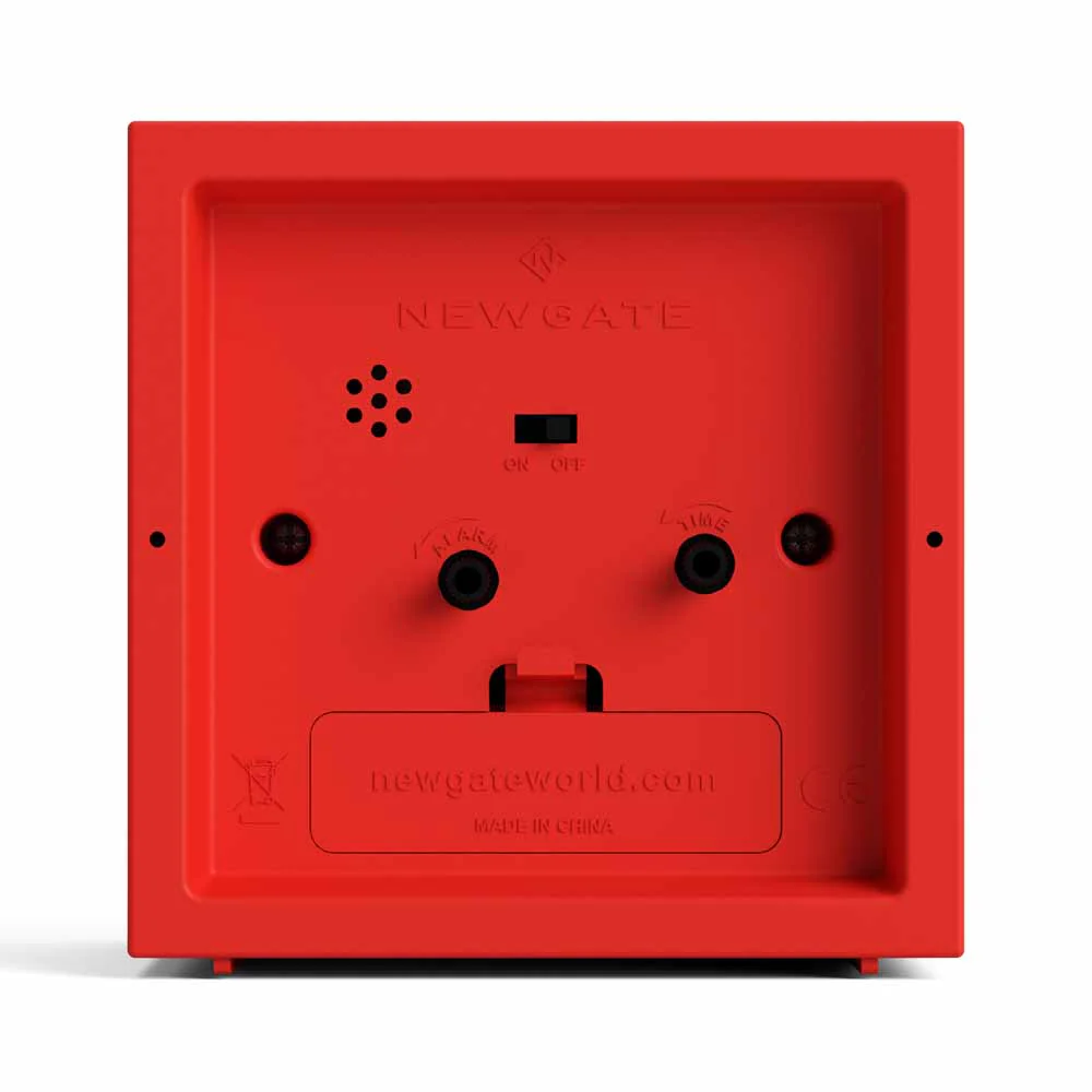 שעון מעורר Cube אדום - Image 5