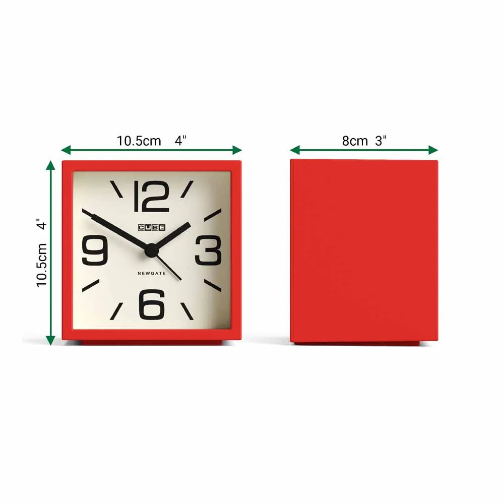 שעון מעורר Cube אדום - Image 6