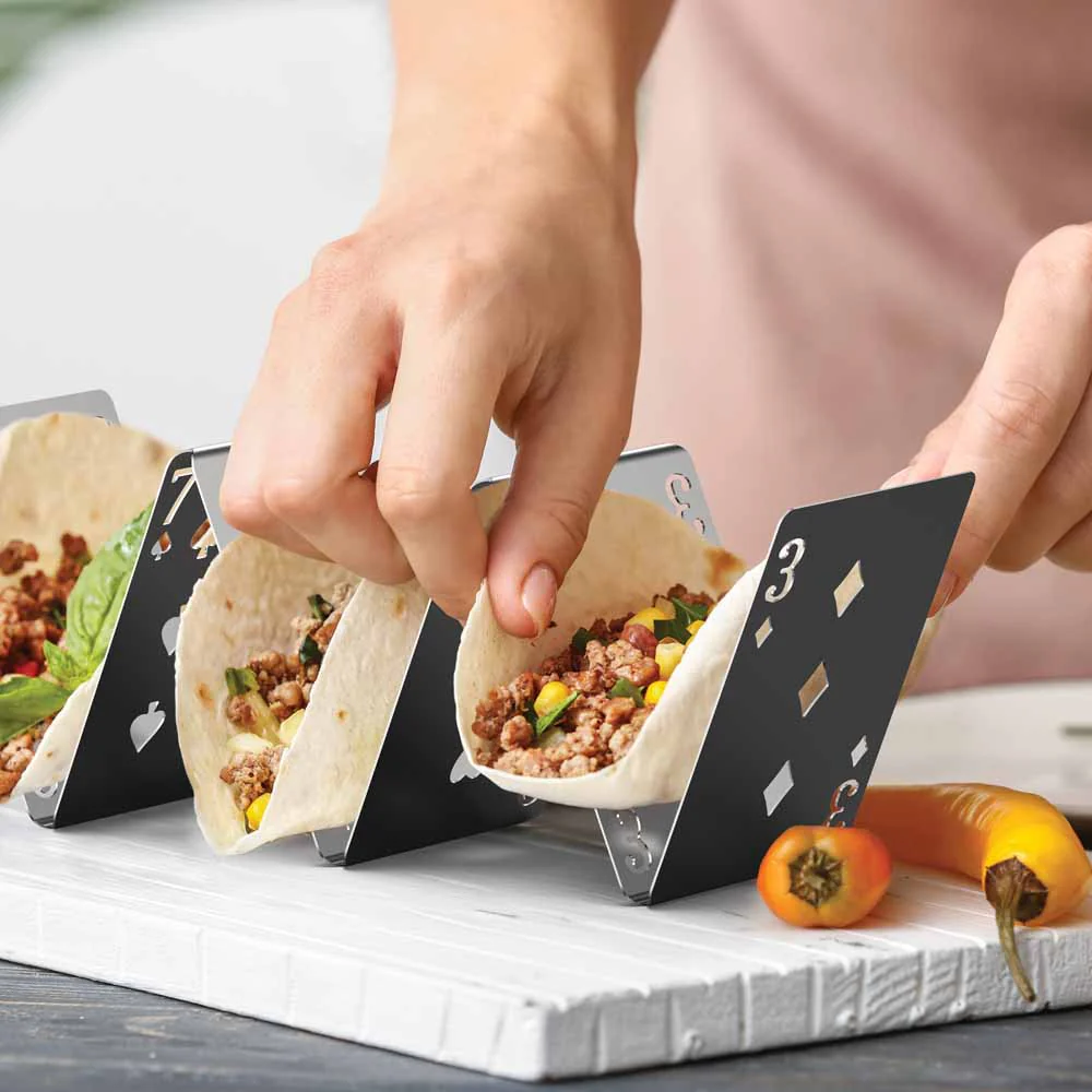 סט 2 מחזיקי טאקו
 Pick-a-taco - Image 3