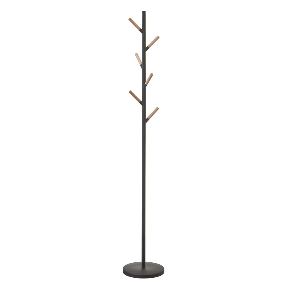 מתלה מעילים עץ שחור