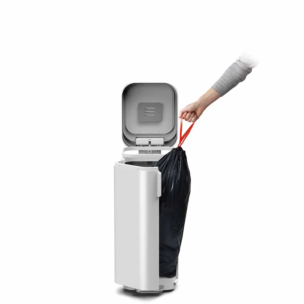 פח אשפה PORTA אפור בהיר 40L - Image 7