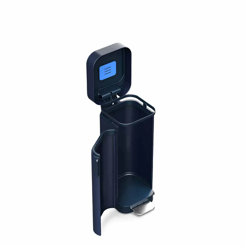 פח אשפה PORTA כחול כהה 40L - Image 8