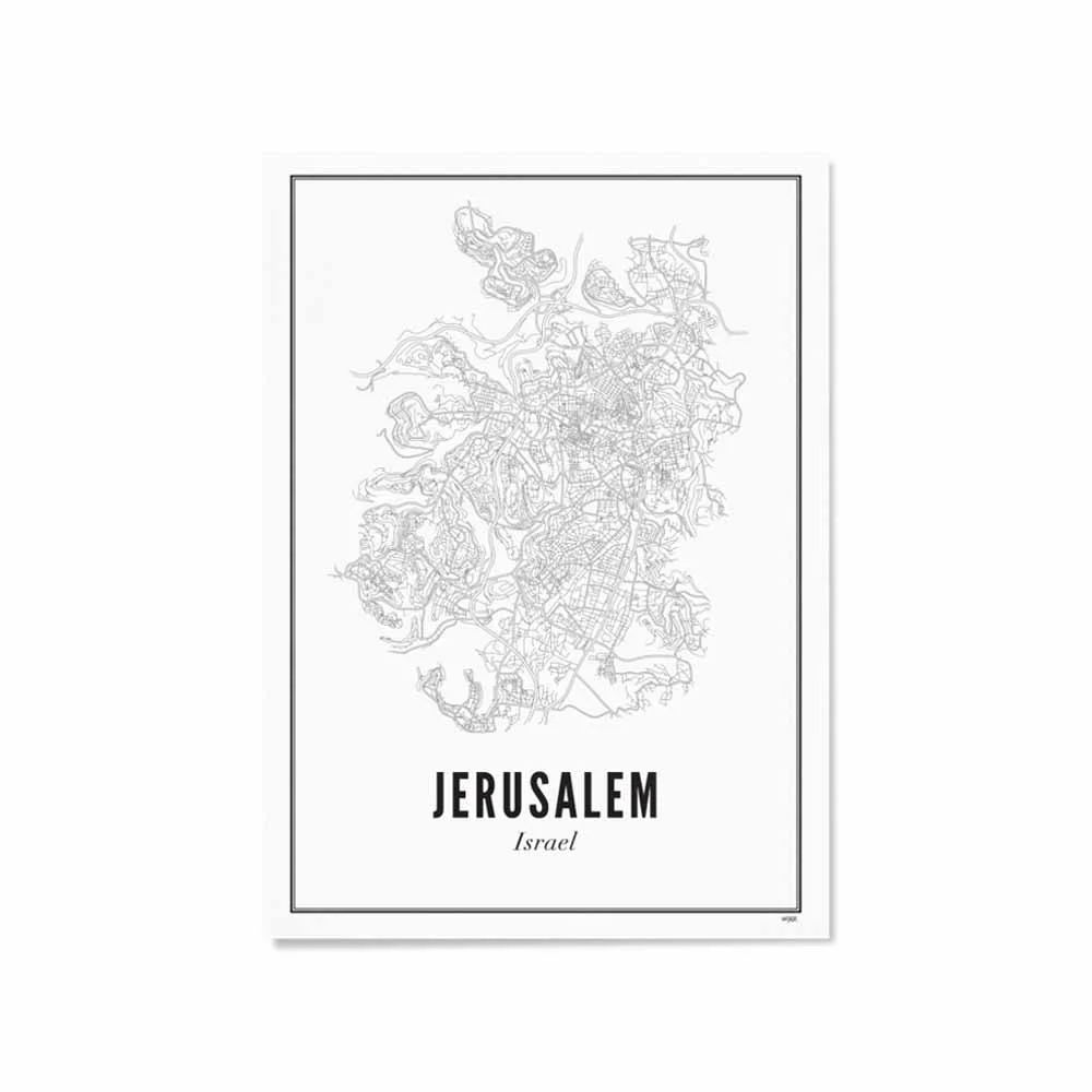 הדפס Jerusalem City S