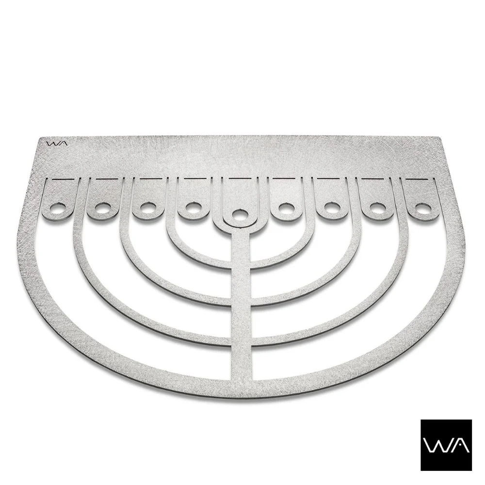 חנוכיית אוריגמי מינימליסטית - Image 2