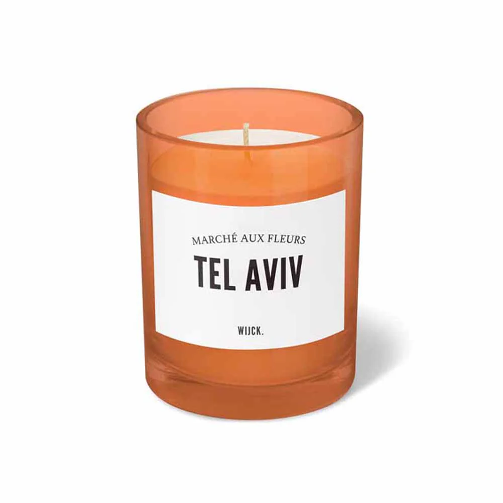 נר ריחני תל אביב Flower Orange