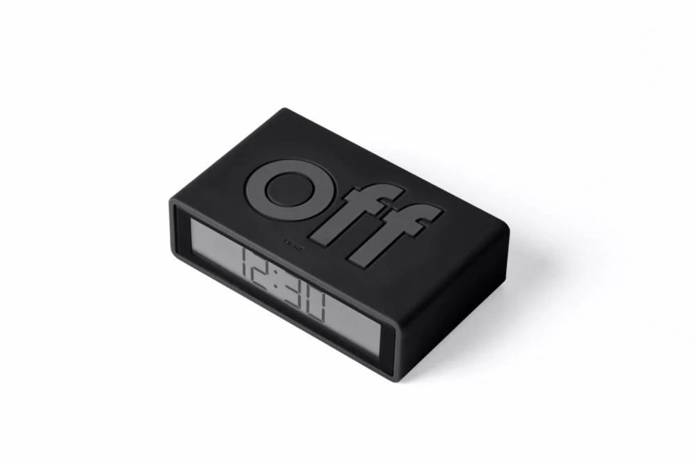 שעון מעורר FLIP TRAVEL שחור - Image 4
